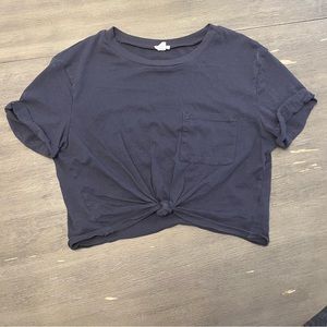 Edgy Cropped Baby Tee